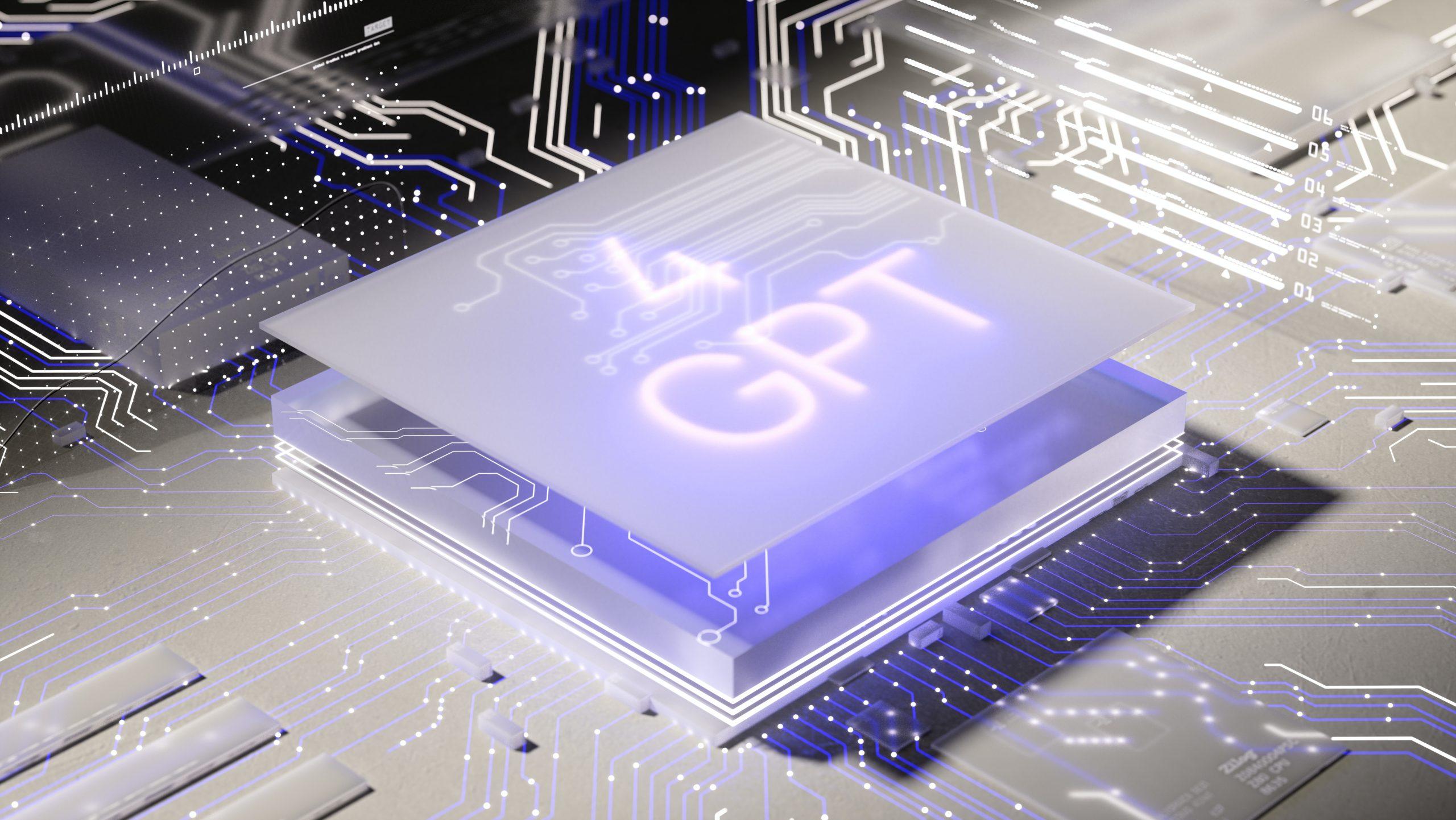 GPT-4 on processor chip